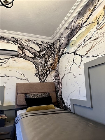 2+1 Apartment im Zentrum von Alanya mit Panoramablick auf das Meer