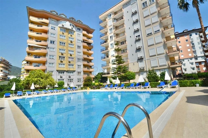 2+1 Apartment im Zentrum von Alanya mit Panoramablick auf das Meer