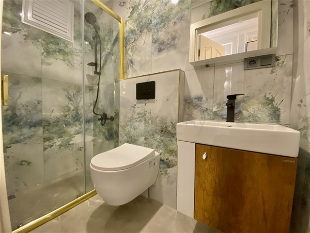 2+1 Apartment im Zentrum von Alanya mit Panoramablick auf das Meer