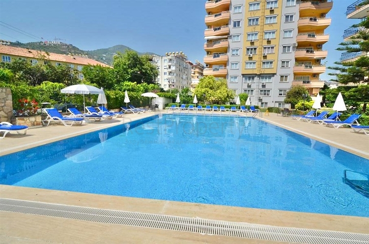 2+1 Apartment im Zentrum von Alanya mit Panoramablick auf das Meer