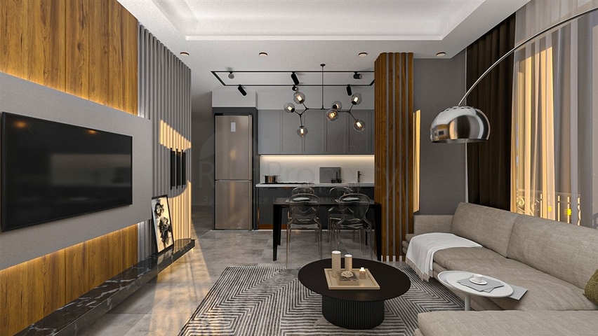 Boutique-Komplex, 1 km vom Strand entfernt, im Stadtteil Demirtas 