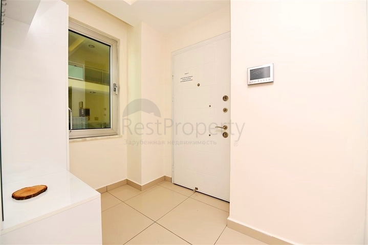 2+1 Apartment mit Meerblick in Kestel