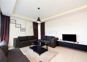 2+1 Apartment mit Meerblick in Kestel