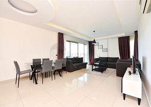 2+1 Apartment mit Meerblick in Kestel