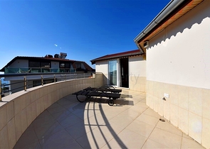 4+1 Duplex-Penthouse im Stadtteil Kestel, nur 20 m vom Meer entfernt