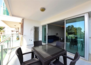 Geräumige Zweizimmerwohnung 50 m vom Meer entfernt