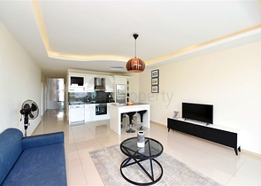 Geräumige Zweizimmerwohnung 50 m vom Meer entfernt