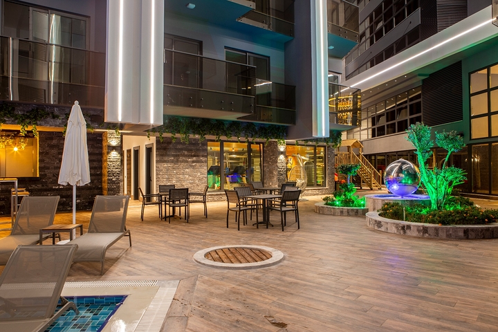 1+1 Wohnung in einem Luxus-Komplex am Kleopatra-Strand vom Eigentümer