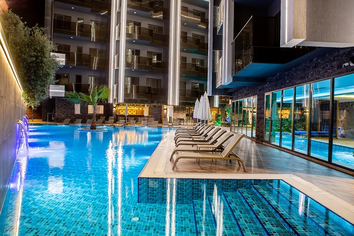 1+1 Wohnung in einem Luxus-Komplex am Kleopatra-Strand vom Eigentümer