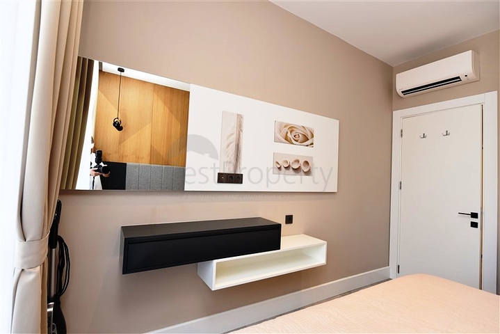 1+1 Wohnung in einem Luxus-Komplex am Kleopatra-Strand vom Eigentümer