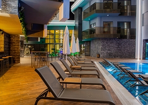 1+1 Wohnung in einem Luxus-Komplex am Kleopatra-Strand vom Eigentümer