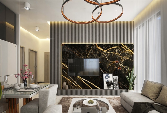 Im Bau befindliches Projekt im beliebten Stadtteil Mahmutlar Im Bau befindliches Projekt im beliebten Stadtteil Mahmutlar