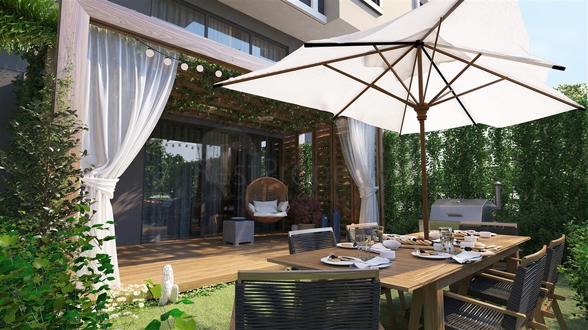 Im Bau befindliches Projekt im beliebten Stadtteil Mahmutlar Im Bau befindliches Projekt im beliebten Stadtteil Mahmutlar