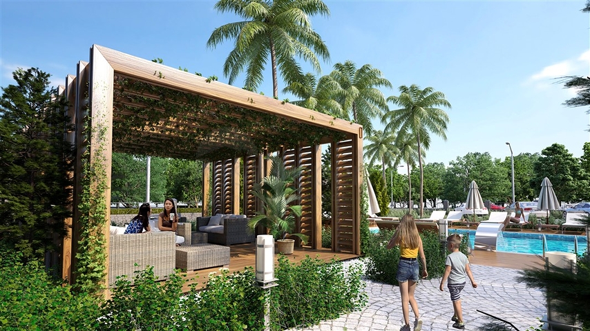 Im Bau befindliches Projekt im beliebten Stadtteil Mahmutlar Im Bau befindliches Projekt im beliebten Stadtteil Mahmutlar