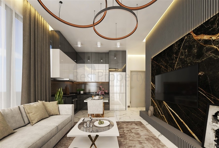 Im Bau befindliches Projekt im beliebten Stadtteil Mahmutlar Im Bau befindliches Projekt im beliebten Stadtteil Mahmutlar