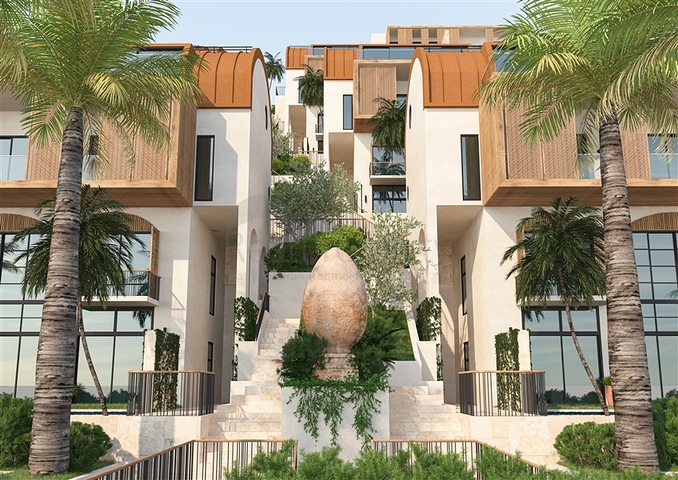 Premium-Segment-Projekt mit Panoramablick auf das Meer und die Halbinsel Alanya