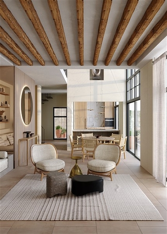 Premium-Segment-Projekt mit Panoramablick auf das Meer und die Halbinsel Alanya