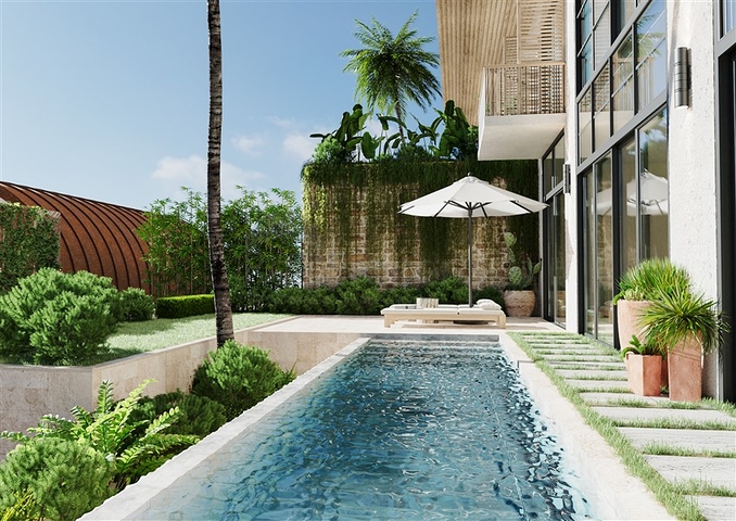 Premium-Segment-Projekt mit Panoramablick auf das Meer und die Halbinsel Alanya