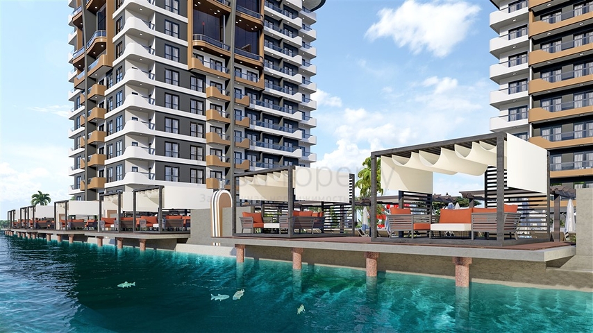 Zweizimmerwohnung in einem neuen Komplex