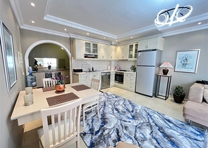 Möblierte Wohnung mit zwei Schlafzimmern im Stadtteil Oba