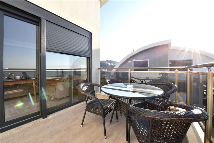 Penthouse mit Panoramablick auf das Mittelmeer