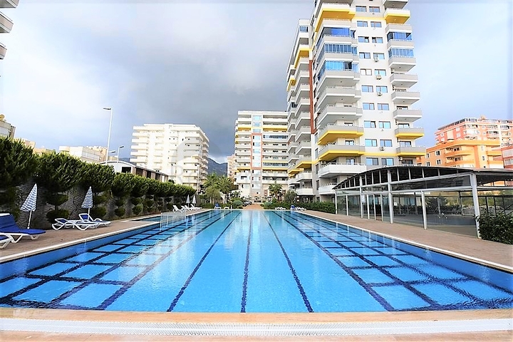 3+1 Penthouse mit Blick auf das Mittelmeer in Mahmutlar