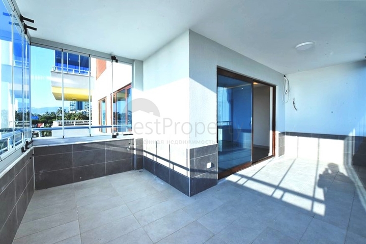 3+1 Penthouse mit Blick auf das Mittelmeer in Mahmutlar