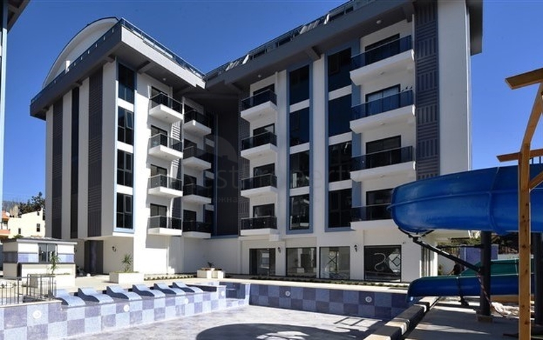 Gemütliche 1+1-Wohnung in einem Komplex mit einer vielfältigen Infrastruktur in der Region Oba