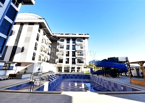 Gemütliche 1+1-Wohnung in einem Komplex mit einer vielfältigen Infrastruktur in der Region Oba