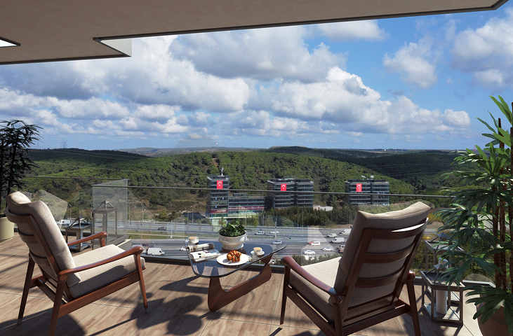 Familienkonzeptprojekt mit einzigartigem Blick auf den Wald