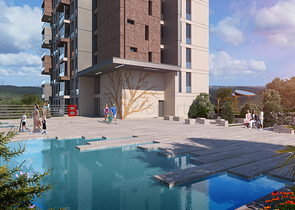 Familienkonzeptprojekt mit einzigartigem Blick auf den Wald