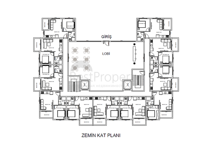 Neues Projekt in der investitionsfördernden Gegend von Gazipasa
