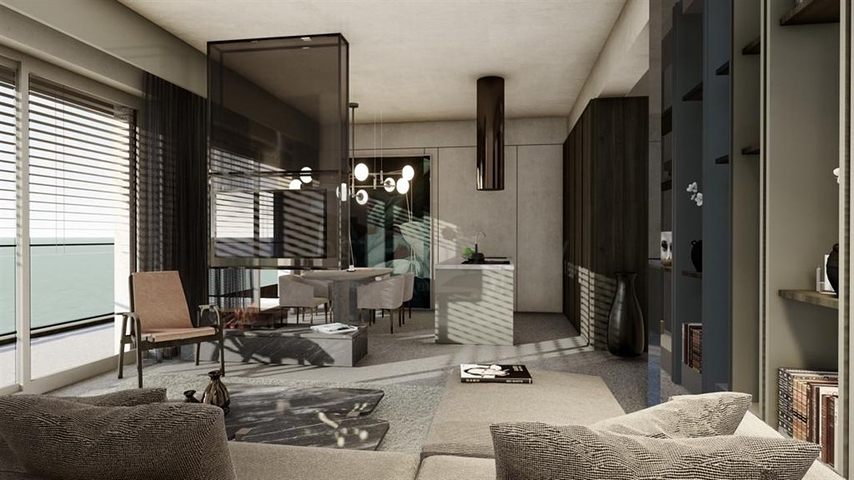 Premium-Komplex am Fuße der Festung in Alanya