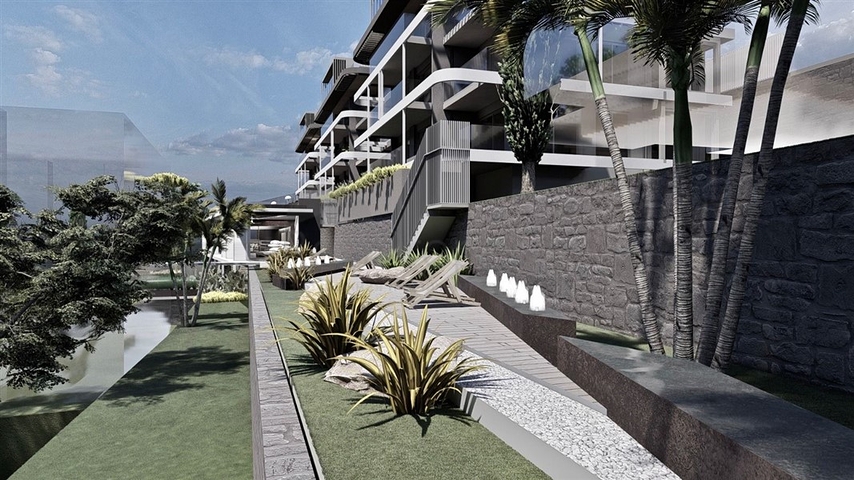 Premium-Komplex am Fuße der Festung in Alanya