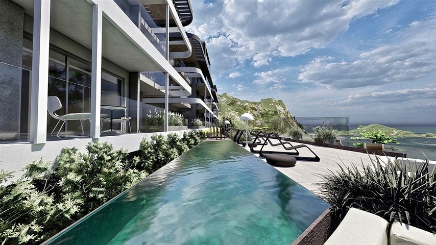 Premium-Komplex am Fuße der Festung in Alanya