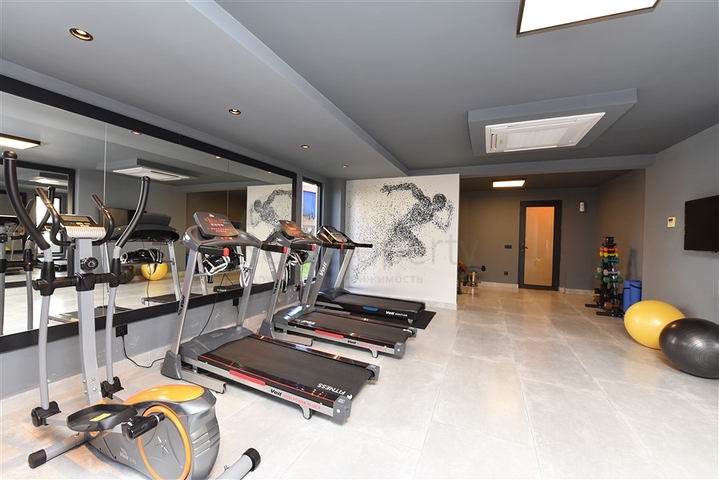 Schicke 3+1-Wohnung mit separater Küche im Zentrum von Alanya