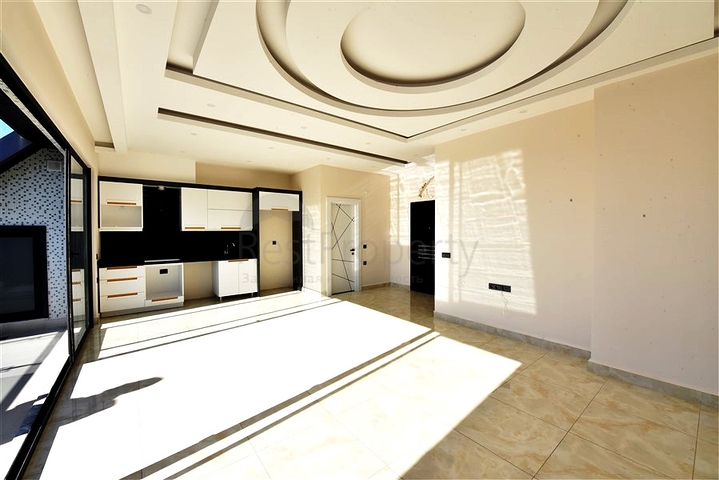 2+1 Penthouse mit Meerblick auf Cleopatra