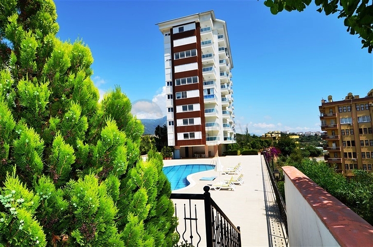 Penthouse mit Panoramablick auf das Meer in der Gegend von Tosmur