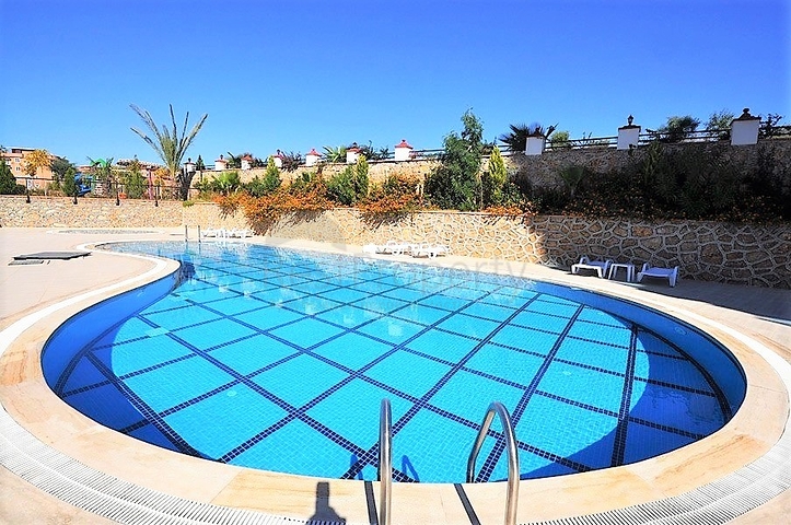 Penthouse mit Panoramablick auf das Meer in der Gegend von Tosmur