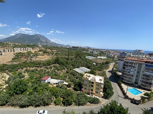 Penthouse mit Panoramablick auf das Meer in der Gegend von Tosmur