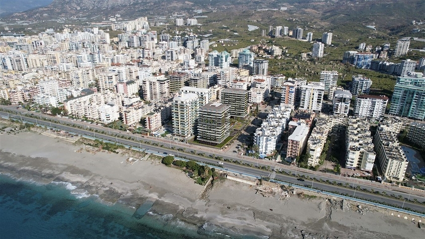 1+1 Wohnung an der ersten Küste in einem Komplex mit der gesamten Infrastruktur