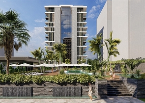 1+1 Wohnung an der ersten Küste in einem Komplex mit der gesamten Infrastruktur