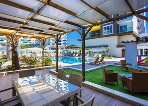 1+1 Wohnung im Stadtteil Mahmutlar