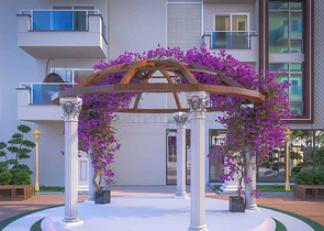 Wohnung in einem neuen Haus im Stadtteil Mahmutlar.