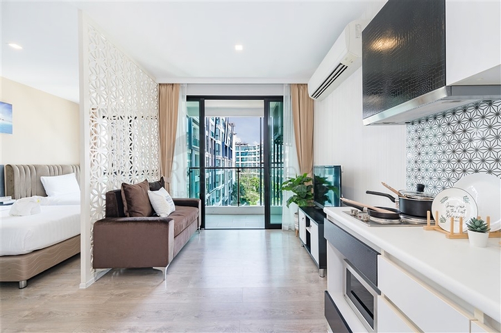 Wohnanlage 200 Meter vom Strand von Nayang entfernt