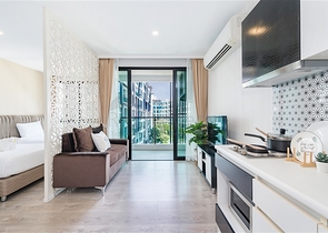 Wohnanlage 200 Meter vom Strand von Nayang entfernt