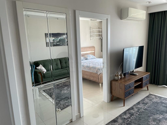 Bereit sich zu bewegen 1+1 Wohnung mit herrlichem Meerblick