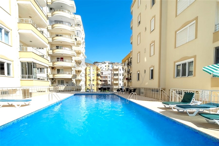 Apartment mit Meerblick im Stadtteil Tosmur