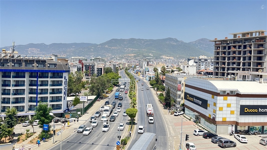 Apartment mit Meerblick im Stadtteil Tosmur