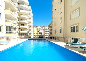 Apartment mit Meerblick im Stadtteil Tosmur